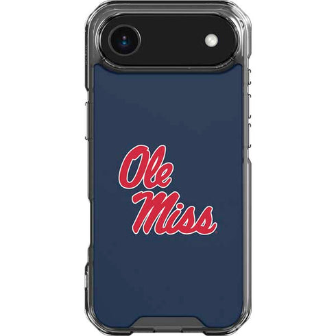 University of Mississippi Rebels Ole Miss iPhone 17 Air Clear Case