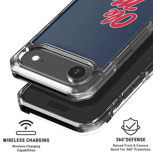 University of Mississippi Rebels Ole Miss iPhone 17 Air Clear Case