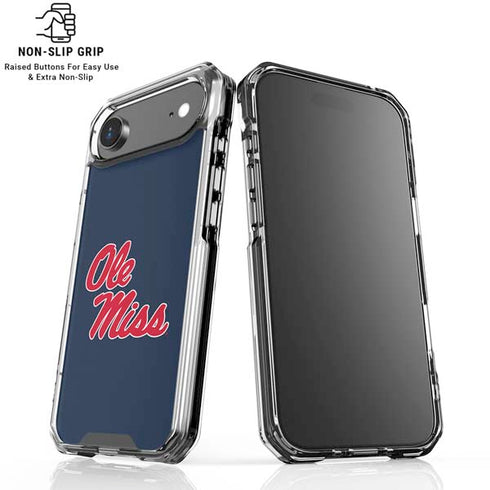 University of Mississippi Rebels Ole Miss iPhone 17 Air Clear Case