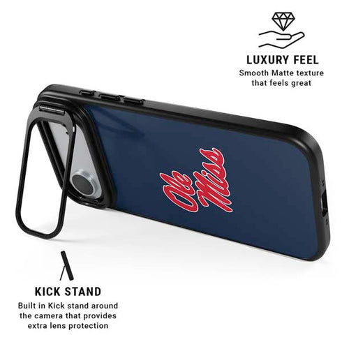 University of Mississippi Rebels Ole Miss iPhone 17 Air Kickstand Case