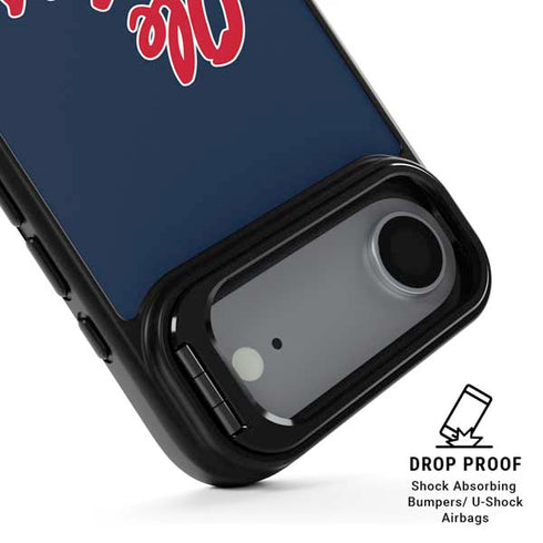 University of Mississippi Rebels Ole Miss iPhone 17 Air Kickstand Case