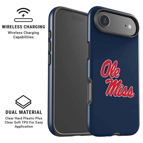 University of Mississippi Rebels Ole Miss iPhone 17 Air Magsafe Impact Case