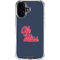 University of Mississippi Rebels Ole Miss iPhone 17 Clear Case