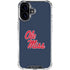 University of Mississippi Rebels Ole Miss iPhone 17 Clear Case