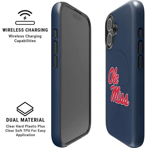 University of Mississippi Rebels Ole Miss iPhone 17 Magsafe Impact Case