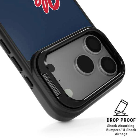 University of Mississippi Rebels Ole Miss iPhone 17 Pro Kickstand Case