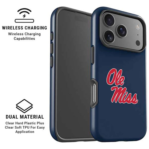 University of Mississippi Rebels Ole Miss iPhone 17 Pro Magsafe Impact Case