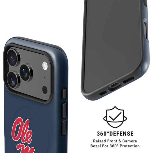 University of Mississippi Rebels Ole Miss iPhone 17 Pro Max Magsafe Impact Case