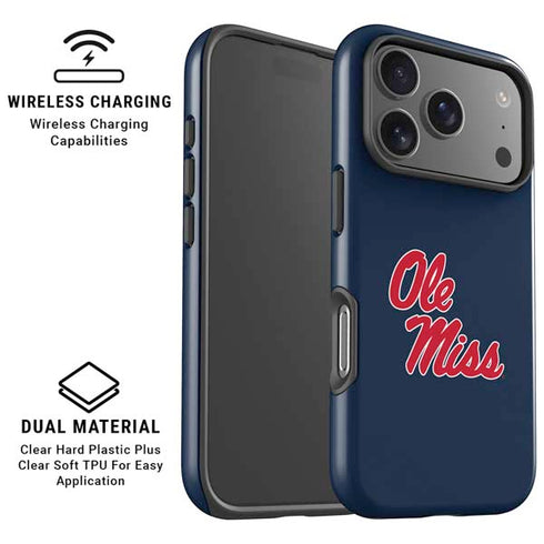 University of Mississippi Rebels Ole Miss iPhone 17 Pro Max Magsafe Impact Case
