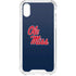 University of Mississippi Rebels Ole Miss iPhone XS Clear Case