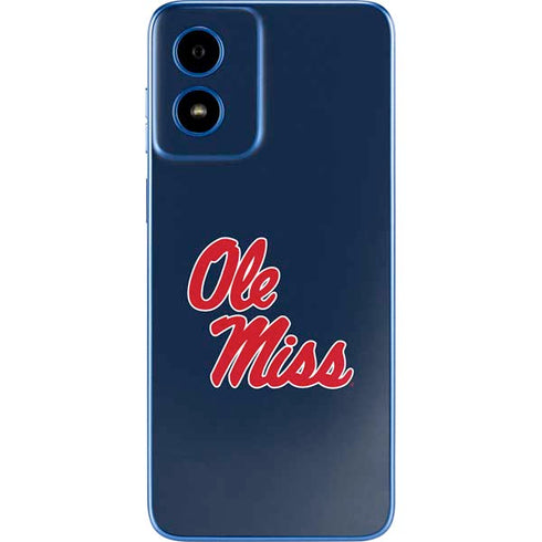 University of Mississippi Rebels Ole Miss Moto G Play 4G (2024) Skin
