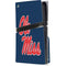 University of Mississippi Rebels Ole Miss PS5 Pro Disk Console Skin