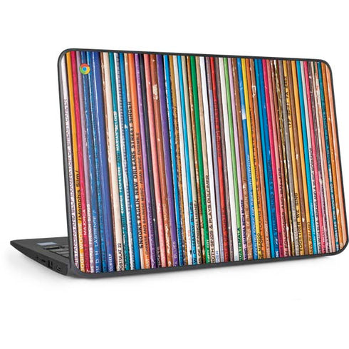 Records Music HP Chromebook Skin
