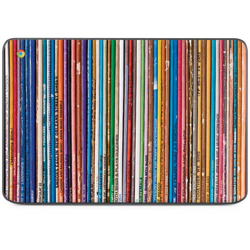 Records Music HP Chromebook Skin