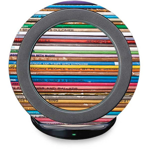 Records Music Fast Charge Wireless Charging Stand Skin