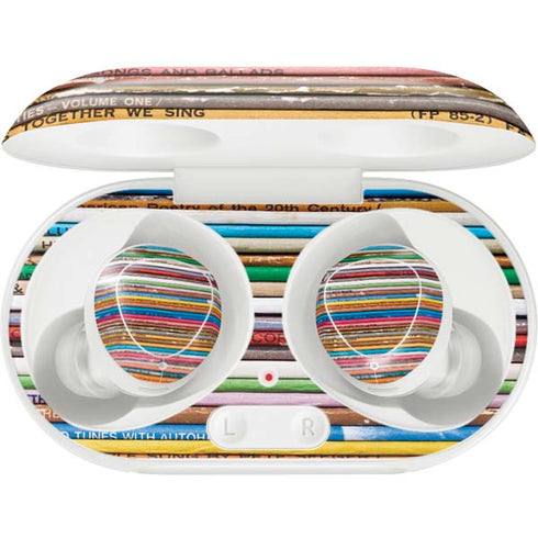 Records Music Galaxy Buds Plus Skin