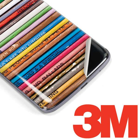 Records Music Moto E5 Plus Skin