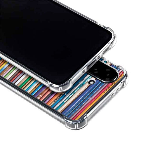 Records Music Galaxy A36 5G Clear Case