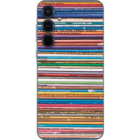 Records Music Galaxy A36 5G Skin