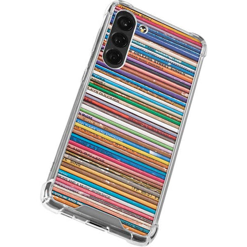Records Music Galaxy S24 FE Clear Case