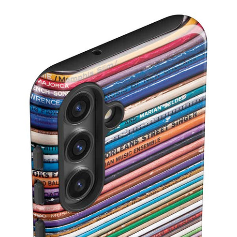 Records Music Galaxy S25 Plus Impact Case