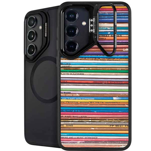 Records Music Galaxy S24 Plus Kickstand Case
