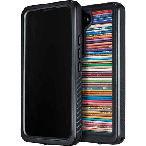 Records Music Galaxy S24 Plus Waterproof Case