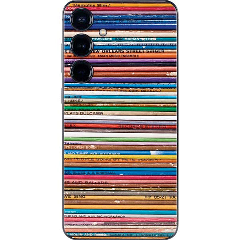 Records Music Galaxy S25 Skin