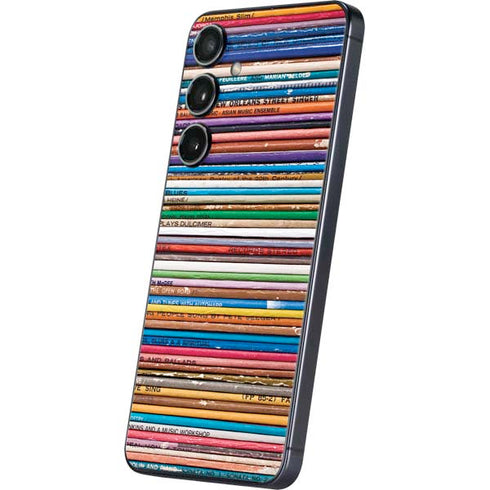 Records Music Galaxy S25 Skin