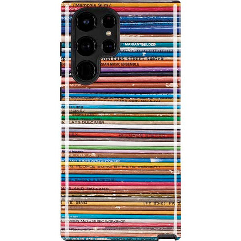 Records Music Galaxy S25 Ultra Impact Case