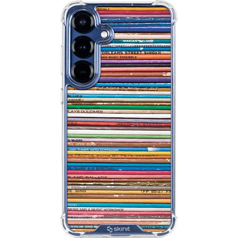 Records Music Galaxy S25 Plus Clear Case