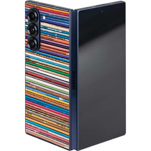 Records Music Galaxy Z Fold6 Skin