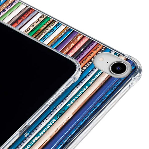 Records Music iPad 11th Gen (2025) Clear Case