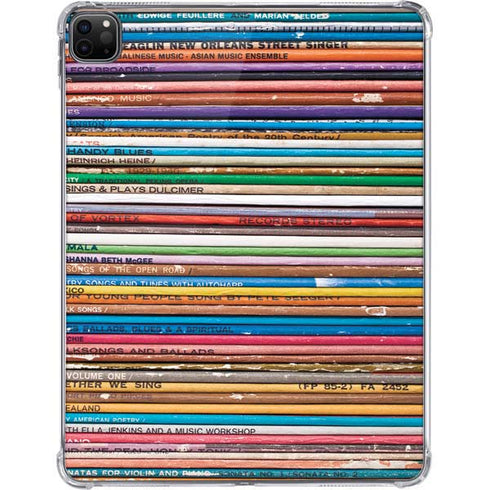 Records Music iPad Pro 11in (2024) Clear Case