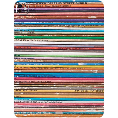 Records Music iPad Pro 13in M4 (2024) Skin