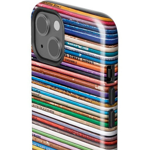 Records Music iPhone 15 Impact Case