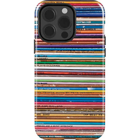 Records Music iPhone 15 Pro Impact Case