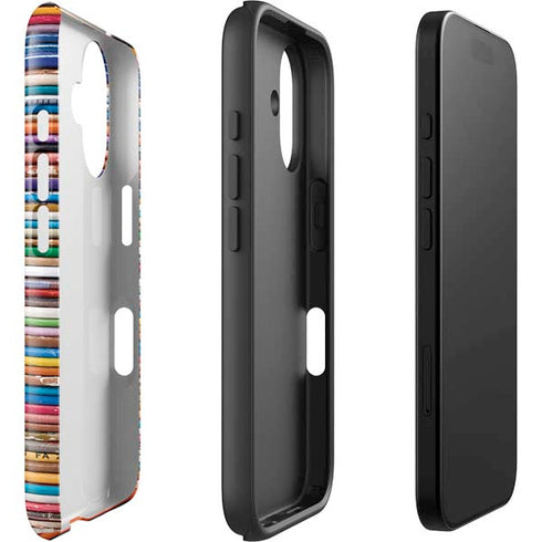 Records Music iPhone 16 Impact Case