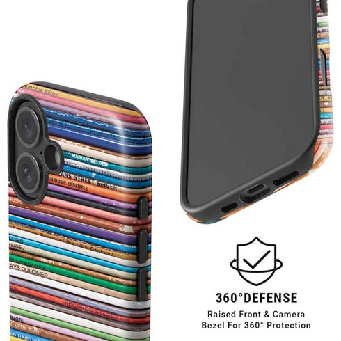Records Music iPhone 16 Magsafe Impact Case