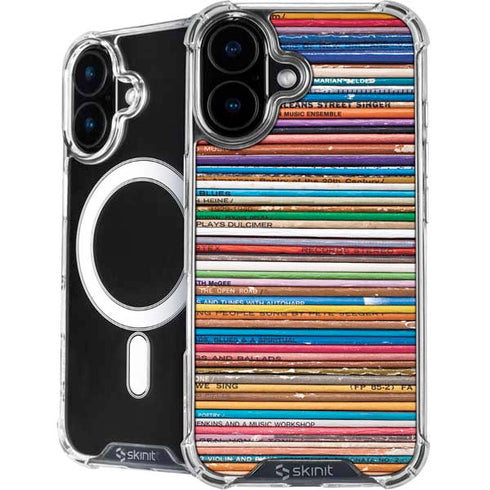 Records Music iPhone 16 Plus MagSafe Case