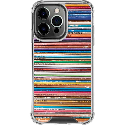 Records Music iPhone 16 Pro Clear Case
