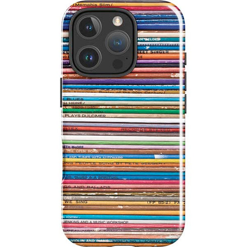 Records Music iPhone 16 Pro Max Impact Case