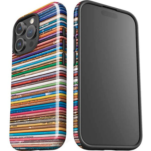Records Music iPhone 16 Pro Max Impact Case