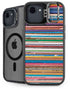 Records Music iPhone 16e Kickstand Case