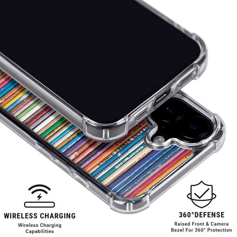 Records Music iPhone 17 Clear Case