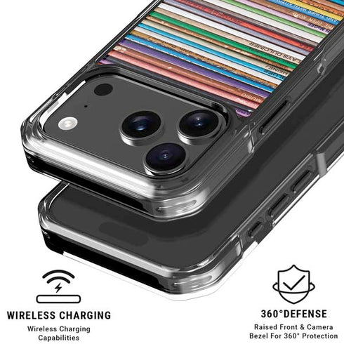 Records Music iPhone 18 Pro Clear Case