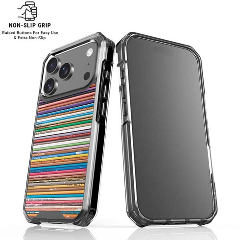 Records Music iPhone 18 Pro Clear Case