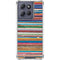 Records Music Moto G 5G (2025) Clear Case