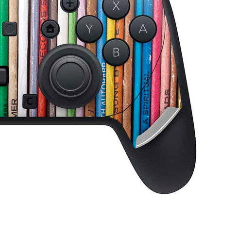Records Music Nintendo Switch 2 (2025) Pro Controller Skin