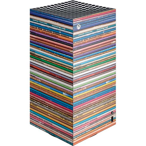 Records Music XBox Series X Digital Edition Console Skin